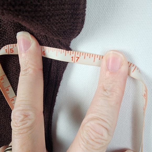 Free People Criss Cross Front Tunic Sweater Women S Boho Hi Low Side Split Brown - Picture 6 of 7